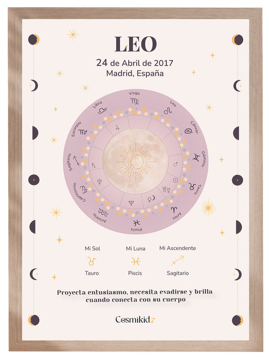 Carta natal infantil